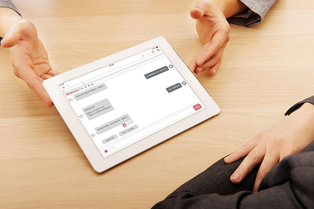 Business meeting-man showing something on tablet Business meeting-man showing something on tablet
